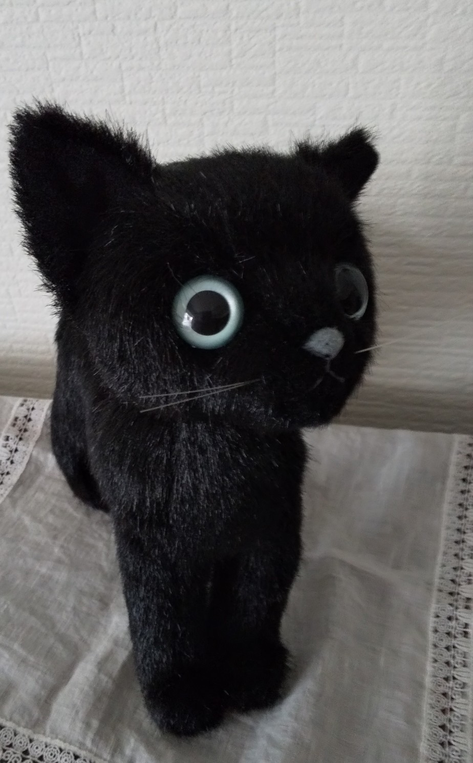 黒猫ぬいぐるみ・ドロップスを入荷しました。 | 東京ねこなかま